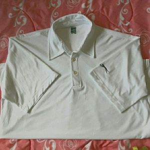 Slazenger white Sport Polo Shirt Size XL